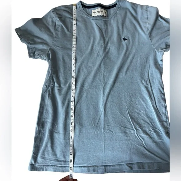 Men’s Blue A&F “Soft A&F Tee” Medium T shirt - Picture 5 of 8